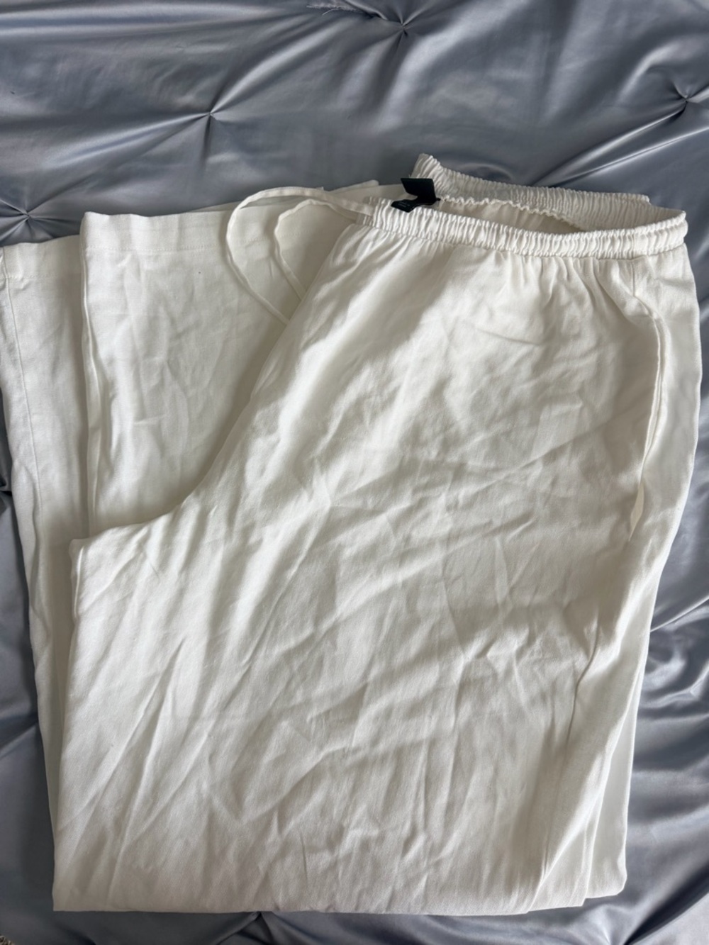 Wild fable White Wide Leg Drawstring Pants